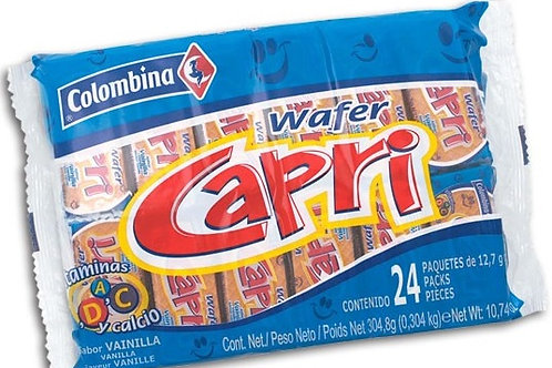 WAFFER CAPRI DE VAINILLA