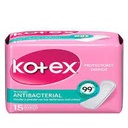 KOTEX P. DIARIOS ANTIBACT. *15