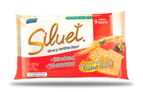 GALLETAS SILVET INTEGRALES C/FRUTOS ROJOS 252G