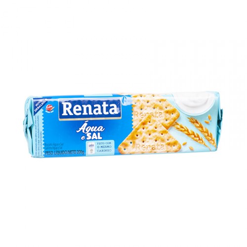 GALLETA RENATA AGUA E SAL 200G