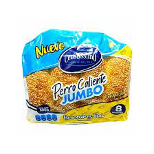 PAN DE PERRO JUMBO C/AJONJOLI CRUSTISSIMO *6 500G.