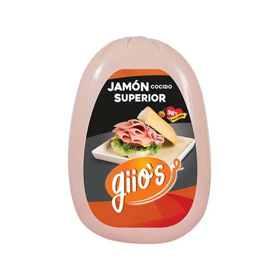 JAMON COCIDO SUPERIOR GIIOS 500GR