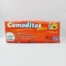 PAÑALES COMODITOS ULTRA GRANDES TALLA G