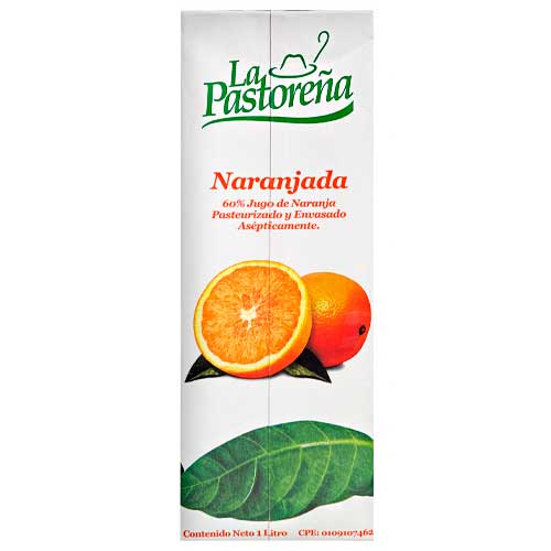 JUGO SABOR A NARANJA LA GRAN PASTORA 1800ML