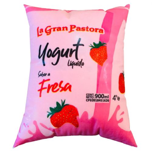 YOGURT FRESA LIQUIDO LA GRAN PASTORA 900ML