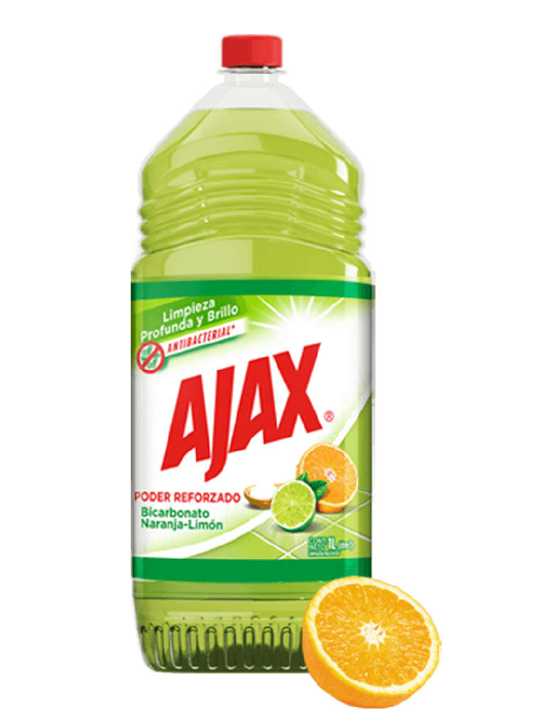 AJAX BICARBONATO NARANJA LIMON 1LT