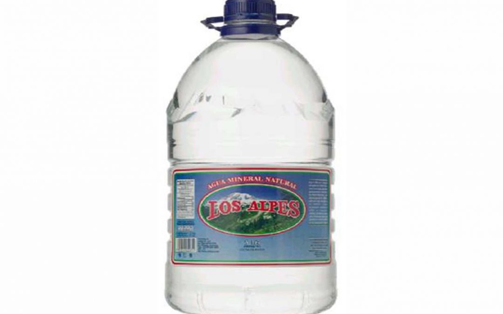 AGUA MINERAL LOS ALPES 5LTS