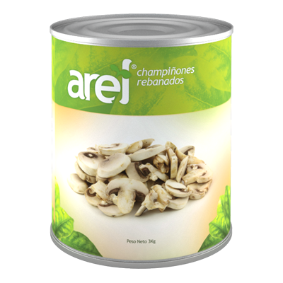 CHAMPIÑONES REBANADOS AREL 227G