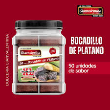 BOCADILLOS DE PLATANO GIANVALENTINA 50UND