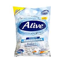 DETERGENTE BLANQUEADOR PERLAS BLANQUEADORAS ALIVE 500GR