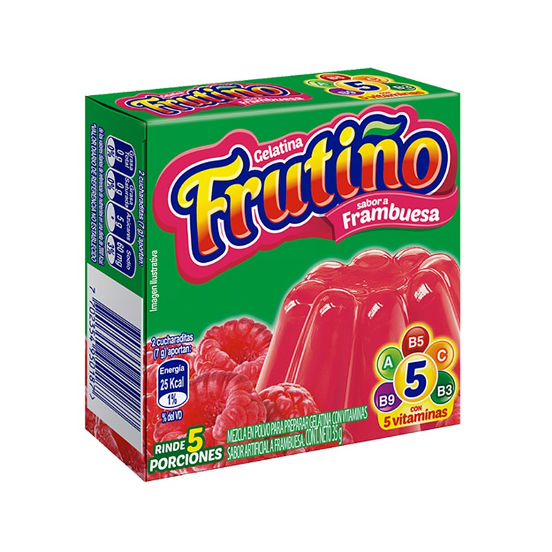 GELATINA FRUTIÑO 40G 1*4