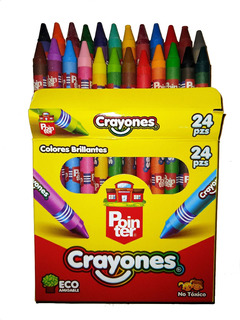 CRAYONES POINTER CAJITA24