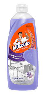 MR MUSCULO VIDRIOS LAVANDA 500ML