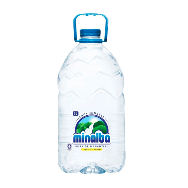 AGUA MINERAL MINALBA 5L