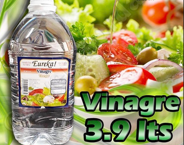 VINAGRE BLANCO EUREKA 3.9L