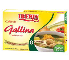 CUBITO CALDO DE GALLINA 8 UND 96GRS