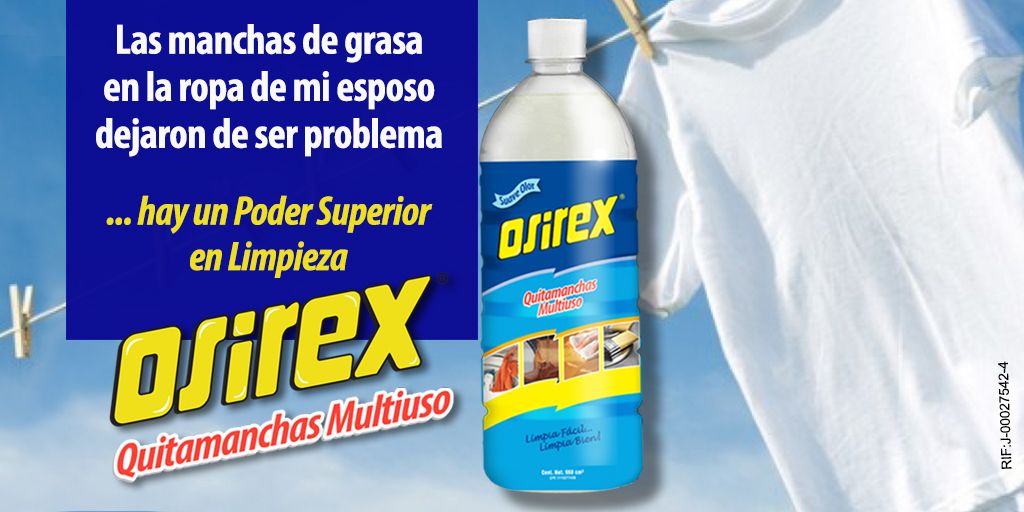 LIMPIADOR QUITA MANCHAS OSIREX960CC