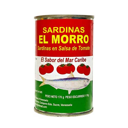 SARDINAS EL MORRO TOMATE 170GR