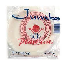 PLATOS DESECHABLES JUMBO #9 C/DIVISION