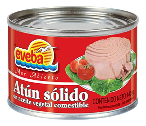 ATUN EVEBA EN ACEITE 140G