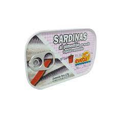 SARDINAS EVEBA PIMETON 125G