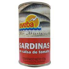 SARDINAS EVEBA EN TOMATE 170GR