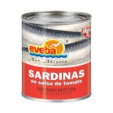 SARDINAS EVEBA TOMATE 270G