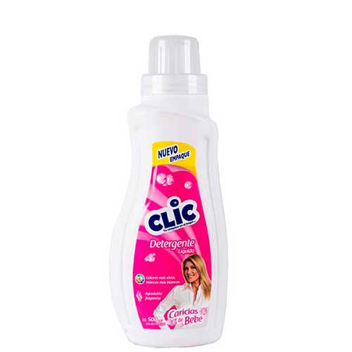 DETERGENTE LIQ CLIC BEBE 500ML