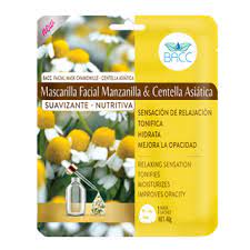 MASCARILLA FACIAL CENTELLA ASIATICA Y MANZANILLA 40G 1PC