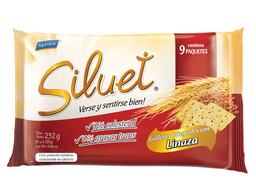 GALLETAS SILVET INTEGRALES C/LINAZA 252G