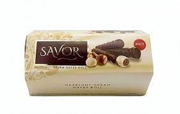SAVOR HAZELNUT CREAM WAFER 1*9