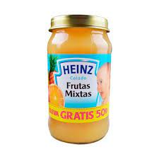 HEINZ COLADO DE FRUTAS MIXTAS 186G