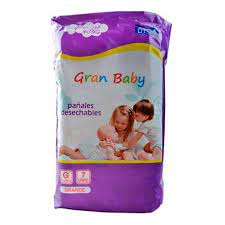 PAÑAL GRAN BABY TALLA S*7