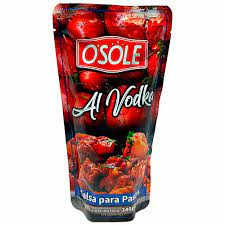 SALSA OSOLE P/PASTA AL VODKA 340GR