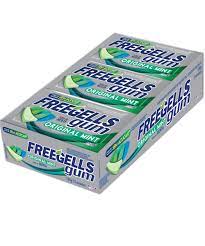 CHICLE FREEGELLS MENTA 8GRS