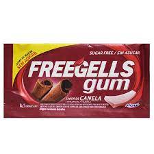 CHICLE FREEGELLS CANELA 8GS