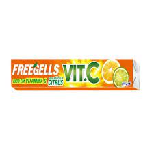 CARAMELO FREEGELLS CITRUS VIT-C  27,9GRS