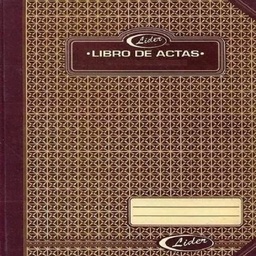 LIBRO DE ACTAS 100 FOLIOS