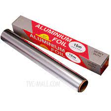 PAPEL ALUMINIO  FOIL 10M