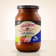 SALSA FRESCARINI PARA PASTA CON JAMON 60G