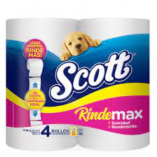 PAPEL SCOTT ROSADO RINDE MAX