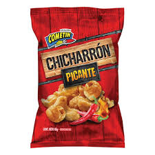 COMETIN CHICHARRON PICANTE 12*25GR