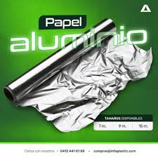 PAPEL ALUMINIO ECONOMICO 9M