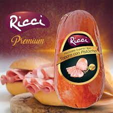 MORTADELA TIPO TAPARA CON PISTACHOS RICCI
