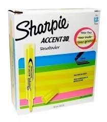 RESALTADOR SHARPIE A 3D