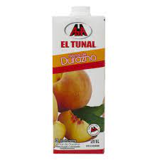 JUGO EL TUNAL DE DURAZNO 1L