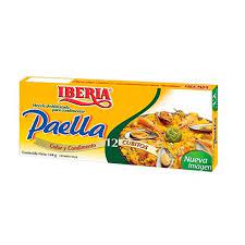 CUBITOS PAELLA IBERIA 12 UND 144GRS