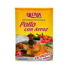 IBERIA SOPA POLLO CON ARROZ 65G