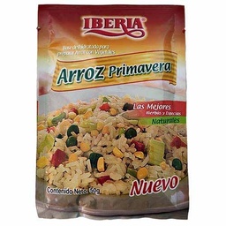 IBERIA BASE ARROZ PRIMAVERA 50G