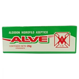 ALGODON ALVE 25G